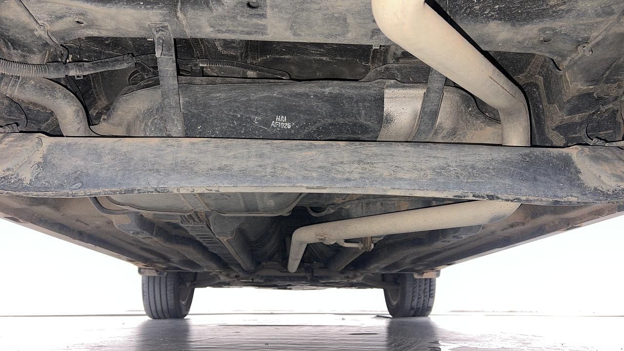 Used 2015 Hyundai Creta [2015-2018] 1.6 SX (O) Diesel Manual extra REAR UNDERBODY VIEW (TAKEN FROM REAR)