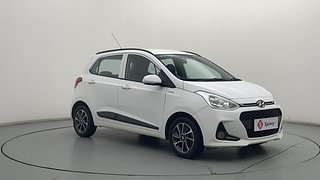 Used 2019 Hyundai Grand i10 [2017-2020] Sportz AT 1.2 Kappa VTVT Petrol Automatic exterior RIGHT FRONT CORNER VIEW