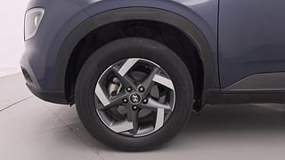 Used 2020 Hyundai Venue [2019-2020] SX(O) 1.4 CRDI Diesel Manual tyres LEFT FRONT TYRE RIM VIEW