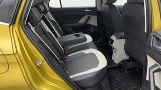 Used 2022 Volkswagen Taigun Topline 1.0 TSI MT Petrol Manual interior RIGHT SIDE REAR DOOR CABIN VIEW