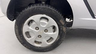 Used 2015 Tata Nano [2014-2018] Twist XTA Petrol Petrol Automatic tyres RIGHT REAR TYRE RIM VIEW