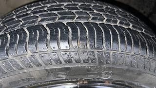 Used 2019 Maruti Suzuki Alto K10 [2014-2019] VXi Petrol Manual tyres LEFT FRONT TYRE TREAD VIEW