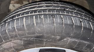Used 2022 Mahindra XUV 300 W6 Petrol Petrol Manual tyres LEFT FRONT TYRE TREAD VIEW