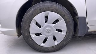 Used 2018 Maruti Suzuki Celerio ZXI (O) AMT Petrol Automatic tyres LEFT FRONT TYRE RIM VIEW