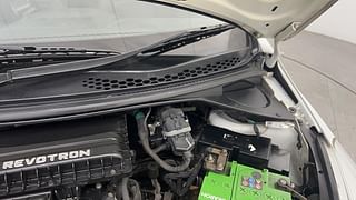 Used 2018 Tata Tiago XZ W/O Alloy Petrol Manual engine ENGINE LEFT SIDE HINGE & APRON VIEW