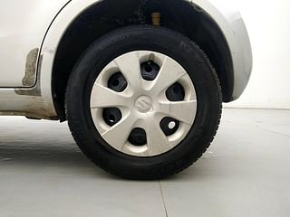 Used 2012 Maruti Suzuki Ritz [2009-2012] VXI Petrol Manual tyres LEFT REAR TYRE RIM VIEW