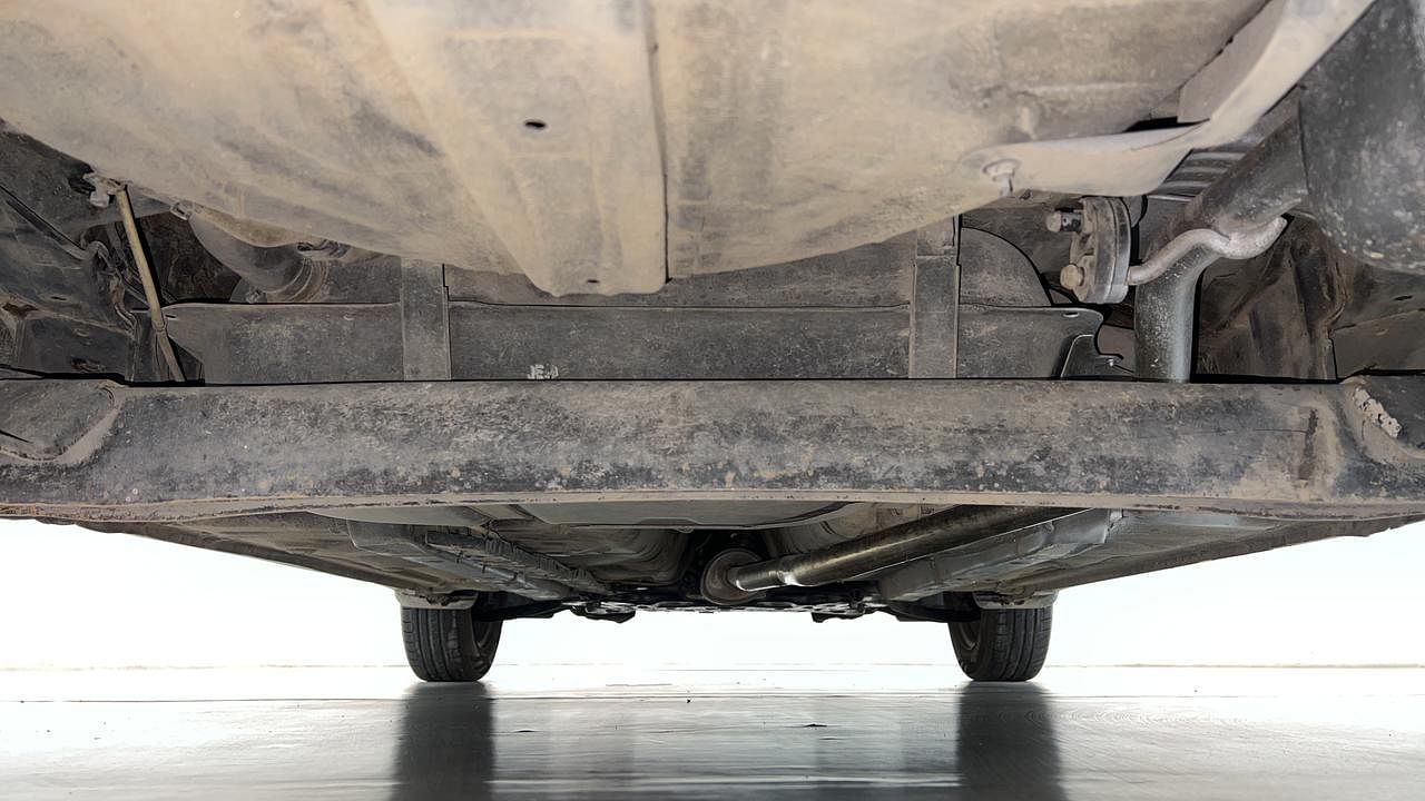 Used 2014 Hyundai Grand i10 [2013-2017] Sportz 1.2 Kappa VTVT CNG (Outside Fitted) Petrol+cng Manual extra REAR UNDERBODY VIEW (TAKEN FROM REAR)