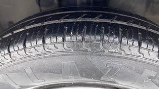 Used 2018 Datsun Redi-GO [2015-2019] S 1.0 Petrol Manual tyres LEFT FRONT TYRE TREAD VIEW