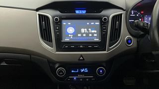 Used 2015 Hyundai Creta [2015-2018] 1.6 SX Plus Auto Diesel Automatic interior MUSIC SYSTEM & AC CONTROL VIEW