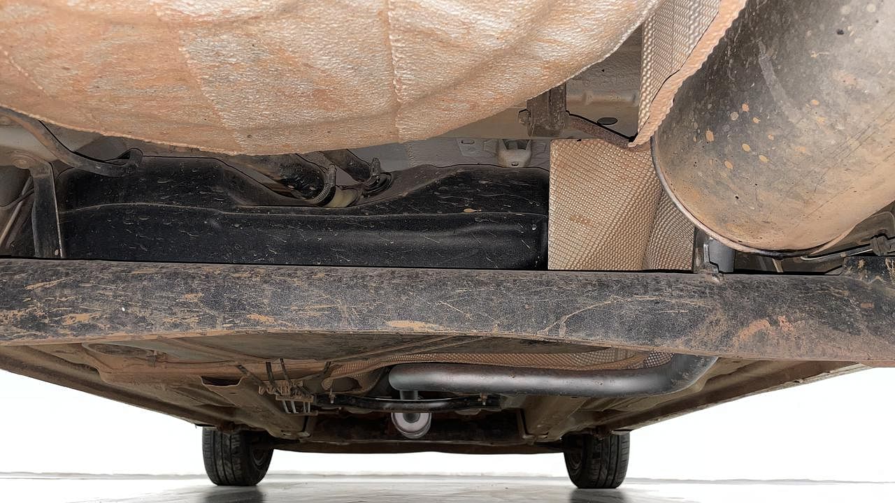 Used 2017 Ford Figo [2015-2019] Titanium 1.2 Ti-VCT Petrol Manual extra REAR UNDERBODY VIEW (TAKEN FROM REAR)