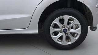 Used 2015 Ford Figo [2015-2019] Titanium 1.2 Ti-VCT Petrol Manual tyres LEFT REAR TYRE RIM VIEW