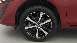 Used 2020 Toyota Yaris [2018-2021] G Petrol Manual tyres LEFT FRONT TYRE RIM VIEW
