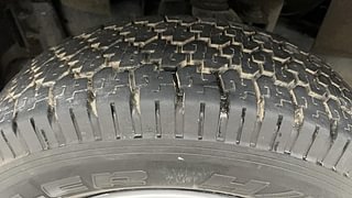 Used 2022 Mahindra Bolero B6 (O) Diesel Manual tyres LEFT FRONT TYRE TREAD VIEW