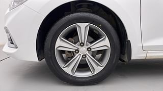 Used 2018 Hyundai Verna [2017-2020] 1.6 CRDI SX (O) Diesel Manual tyres LEFT FRONT TYRE RIM VIEW