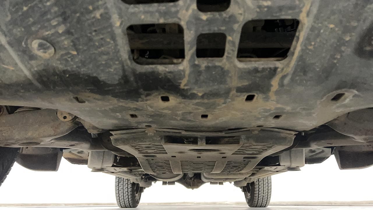 Used 2018 Mahindra TUV300 [2015-2020] T10 Diesel Manual extra FRONT LEFT UNDERBODY VIEW