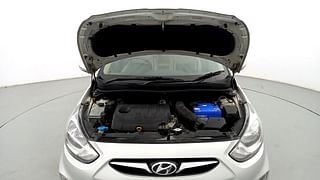 Used 2014 Hyundai Verna [2011-2015] Fluidic 1.6 CRDi SX Diesel Manual engine ENGINE & BONNET OPEN FRONT VIEW