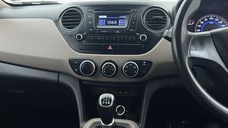 Used 2014 Hyundai Grand i10 [2013-2017] Sportz 1.2 Kappa VTVT Petrol Manual interior MUSIC SYSTEM & AC CONTROL VIEW