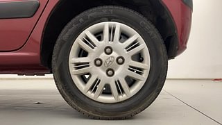 Used 2010 Hyundai Santro Xing [2007-2014] GLS Petrol Manual tyres LEFT REAR TYRE RIM VIEW