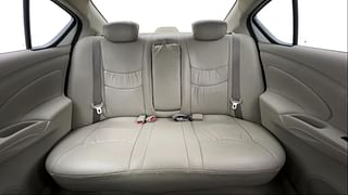 Used 2013 Nissan Sunny [2011-2014] XL Petrol Manual interior REAR SEAT CONDITION VIEW