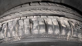 Used 2015 Volkswagen Cross Polo [2015-2018] 1.2 MPI Highline Petrol Manual tyres LEFT REAR TYRE TREAD VIEW