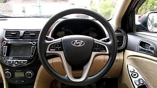 Used 2014 Hyundai Verna [2017-2020] 1.6 CRDI SX Diesel Manual interior STEERING VIEW