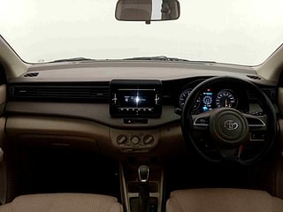 Used 2023 Toyota Rumion S 1.5l Petrol AT Petrol Automatic interior DASHBOARD VIEW