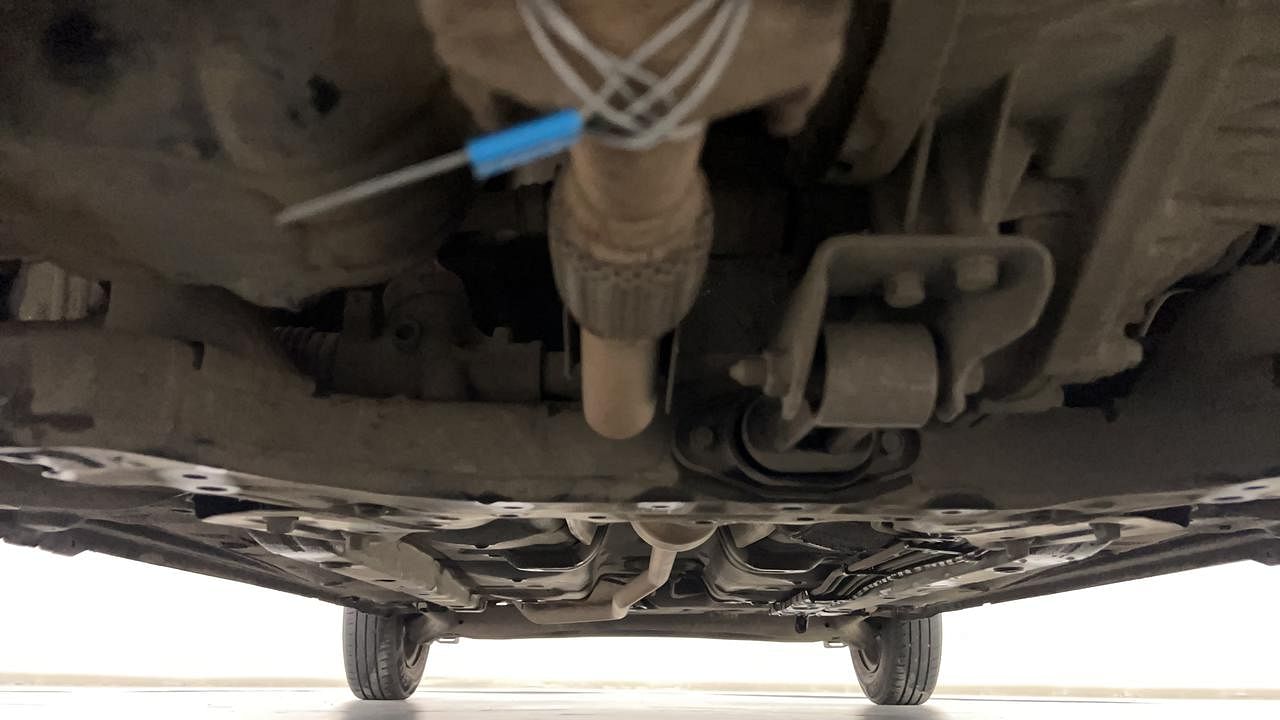 Used 2022 Hyundai New Santro 1.1 Sportz Executive CNG Petrol+cng Manual extra FRONT LEFT UNDERBODY VIEW