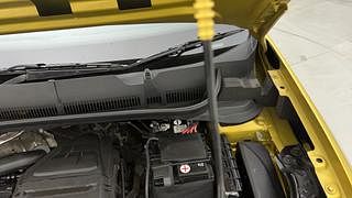 Used 2022 Volkswagen Taigun Topline 1.0 TSI MT Petrol Manual engine ENGINE LEFT SIDE HINGE & APRON VIEW