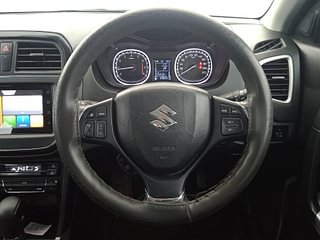 Used 2022 Maruti Suzuki Vitara Brezza [2020-2022] ZXI Plus AT Petrol Automatic interior STEERING VIEW
