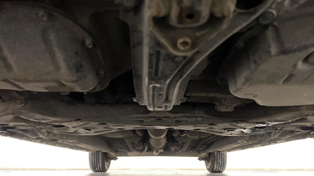 Used 2012 Toyota Corolla Altis [2011-2014] VL AT Petrol Petrol Automatic extra FRONT LEFT UNDERBODY VIEW