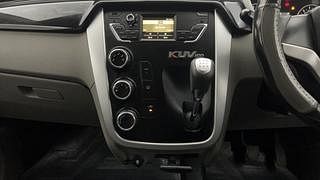 Used 2016 Mahindra KUV100 [2015-2017] K6 D 6 STR Diesel Manual interior MUSIC SYSTEM & AC CONTROL VIEW