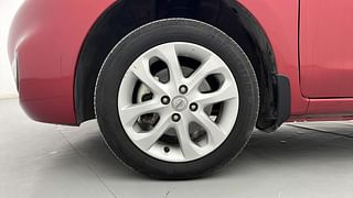 Used 2018 Nissan Micra [2013-2020] XV CVT Petrol Automatic tyres LEFT FRONT TYRE RIM VIEW