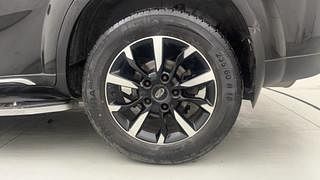 Used 2018 Mahindra XUV500 [2018-2021] W11 option AT Diesel Automatic tyres LEFT REAR TYRE RIM VIEW