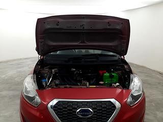 Used 2018 Datsun Go Plus [2014-2019] T Petrol Manual engine ENGINE & BONNET OPEN FRONT VIEW