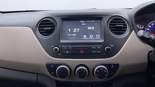 Used 2017 Hyundai Grand i10 [2017-2020] Sportz (O) AT 1.2 Kappa VTVT Petrol Automatic interior MUSIC SYSTEM & AC CONTROL VIEW