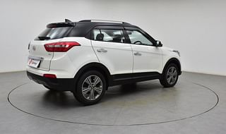 Used 2017 Hyundai Creta [2015-2018] 1.6 SX Plus Petrol Petrol Manual exterior RIGHT REAR CORNER VIEW
