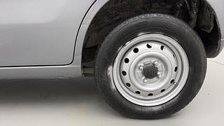 Used 2014 Maruti Suzuki Wagon R 1.0 [2013-2019] LXi CNG Petrol+cng Manual tyres LEFT REAR TYRE RIM VIEW