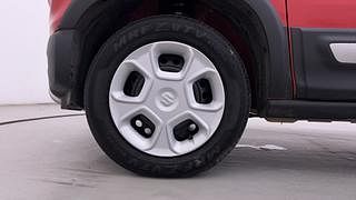 Used 2022 Maruti Suzuki S-Presso VXI+ Petrol Manual tyres LEFT FRONT TYRE RIM VIEW