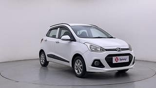Used 2015 Hyundai Grand i10 [2013-2017] Asta AT 1.2 Kappa VTVT Petrol Automatic exterior RIGHT FRONT CORNER VIEW