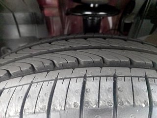 Used 2021 Renault Triber RXZ Petrol Manual tyres LEFT FRONT TYRE TREAD VIEW