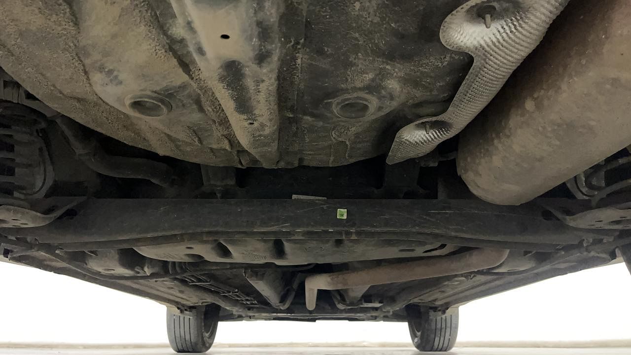 Used 2020 Kia Sonet HTX Plus 1.5 Diesel Manual extra REAR UNDERBODY VIEW (TAKEN FROM REAR)