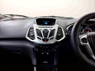 Used 2014 Ford EcoSport [2013-2015] Titanium 1.5L TDCi (Opt) Diesel Manual interior MUSIC SYSTEM & AC CONTROL VIEW