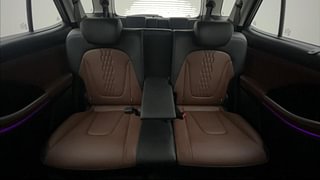 Used 2022 Hyundai Alcazar Platinum (O) 7 STR 1.5 Diesel AT Diesel Automatic interior REAR SEAT CONDITION VIEW