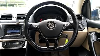 Used 2016 Volkswagen Ameo [2016-2020] Highline1.2L (P) Petrol Manual interior STEERING VIEW