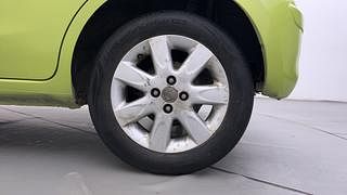Used 2012 Nissan Micra [2010-2013] XV Petrol Petrol Manual tyres LEFT REAR TYRE RIM VIEW