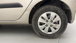 Used 2012 Hyundai i10 [2010-2016] Magna Petrol Petrol Manual tyres LEFT REAR TYRE RIM VIEW