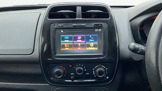 Used 2017 Renault Kwid [2015-2019] RXT Opt Petrol Manual interior MUSIC SYSTEM & AC CONTROL VIEW