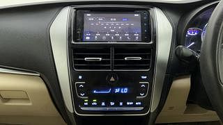 Used 2018 Toyota Yaris [2018-2021] V CVT Petrol Automatic interior MUSIC SYSTEM & AC CONTROL VIEW