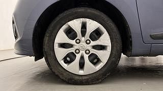Used 2015 Hyundai Xcent [2014-2017] S Petrol Petrol Manual tyres LEFT FRONT TYRE RIM VIEW