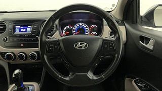 Used 2015 Hyundai Grand i10 [2013-2017] Asta AT 1.2 Kappa VTVT Petrol Automatic interior STEERING VIEW